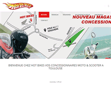 Tablet Screenshot of hotbikes.fr